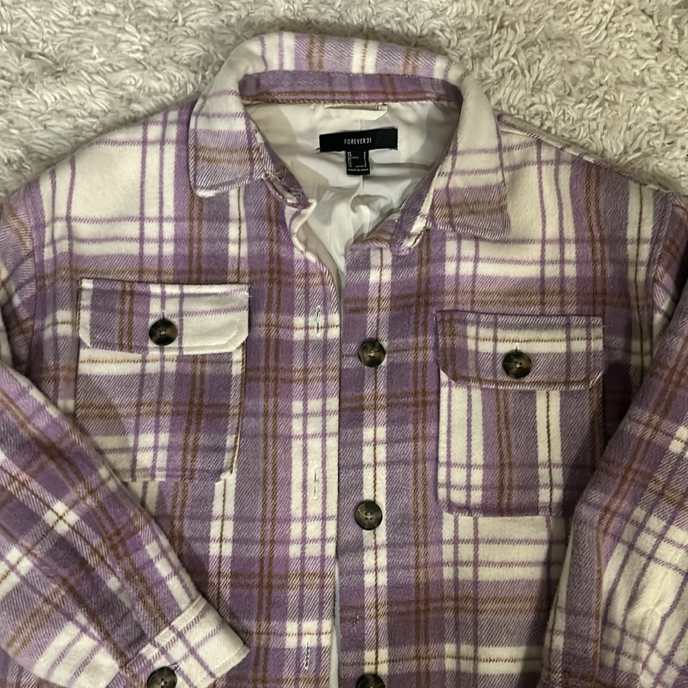 Forever 21 Shacket - Size S - Picture 2 of 4